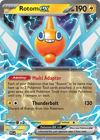 Pokémon TCG: Phantasmal Flames — Rotom ex 29/094