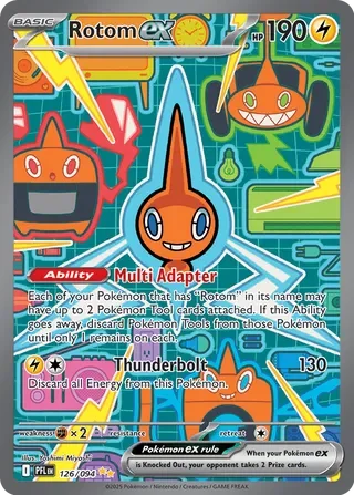 Pokémon TCG: Phantasmal Flames — Rotom ex 126/094