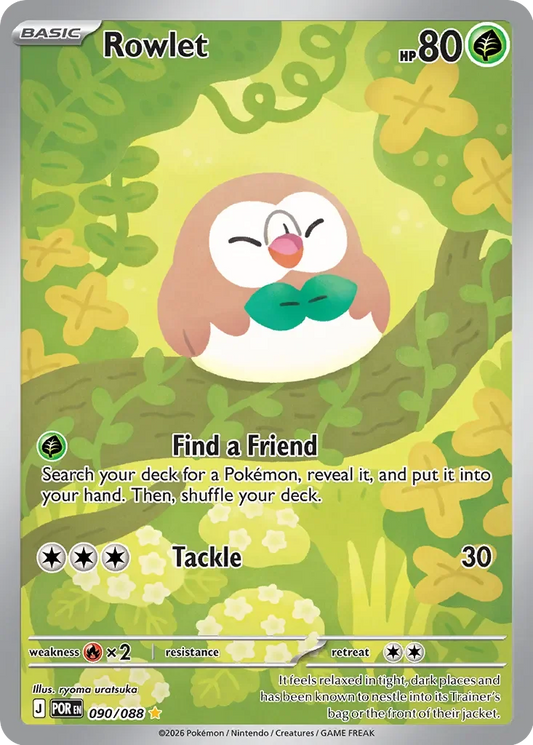 Pokémon TCG: Perfect Order — Rowlet 90/088