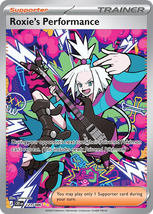Pokémon TCG: Chaos Rising — Roxie's Performance 121/086
