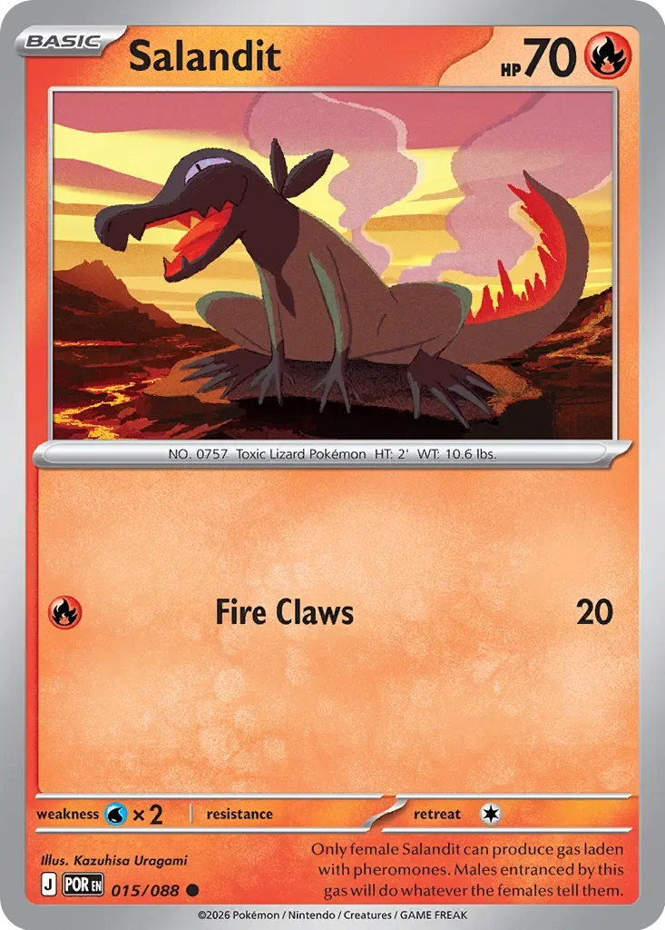 Pokémon TCG: Perfect Order — Salandit 15/088