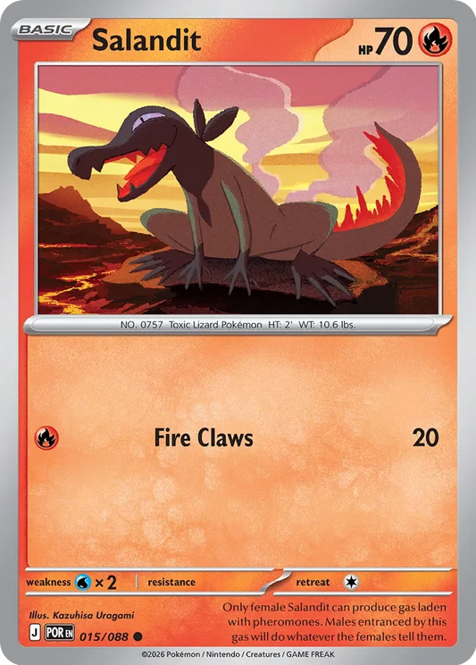 Pokémon TCG: Perfect Order — Salandit 15/088