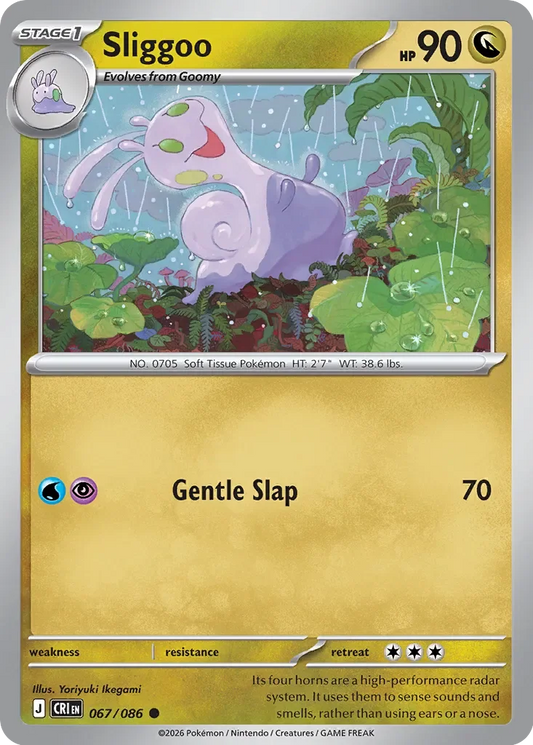Pokémon TCG: Chaos Rising — Sliggoo 67/086