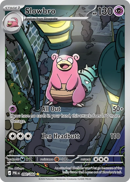 Pokémon TCG: Pitch Black — Slowbro 90/084