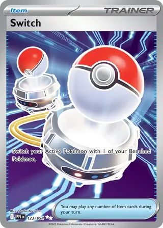 Pokémon TCG: Phantasmal Flames — Switch 123/094
