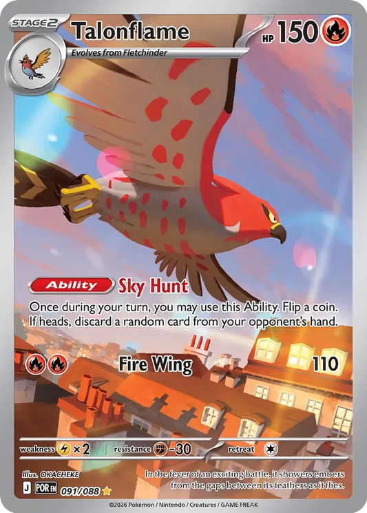 Pokémon TCG: Perfect Order — Talonflame 91/088