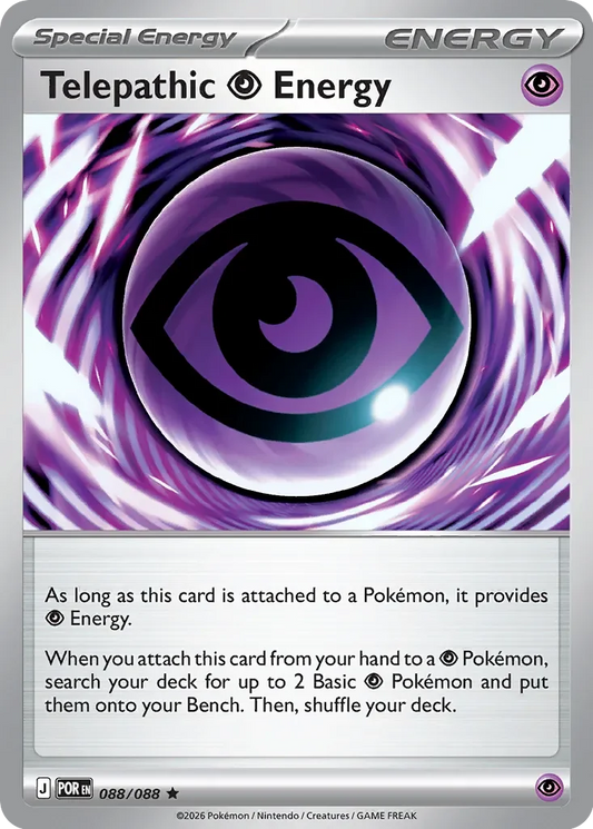 Pokémon TCG: Perfect Order — Telepathic Psychic Energy 88/088
