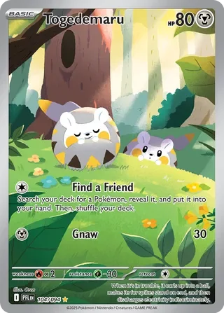 Pokémon TCG: Phantasmal Flames — Togedemaru 104/094