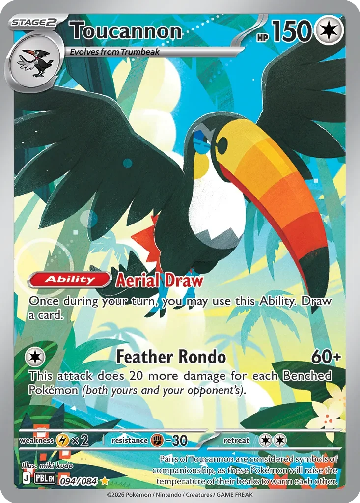 Pokémon TCG: Pitch Black — Toucannon 94/084