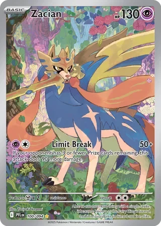 Pokémon TCG: Phantasmal Flames — Zacian 100/094