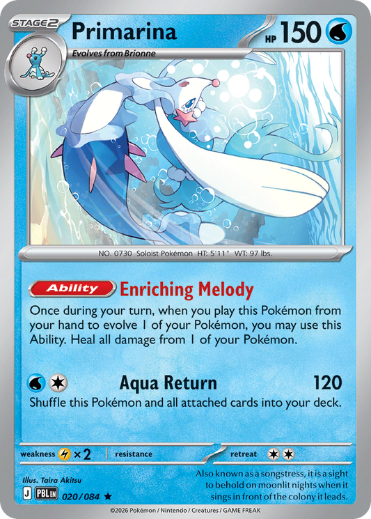 Primarina Pitch Black 20/084