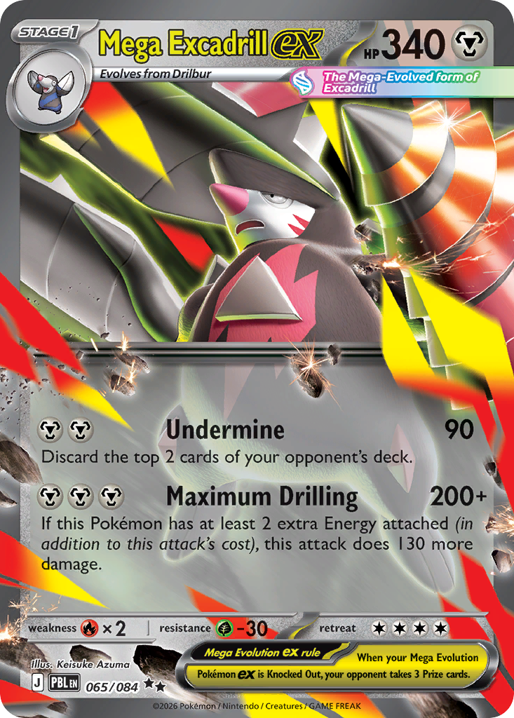 Mega Excadrill ex Pitch Black 65/084