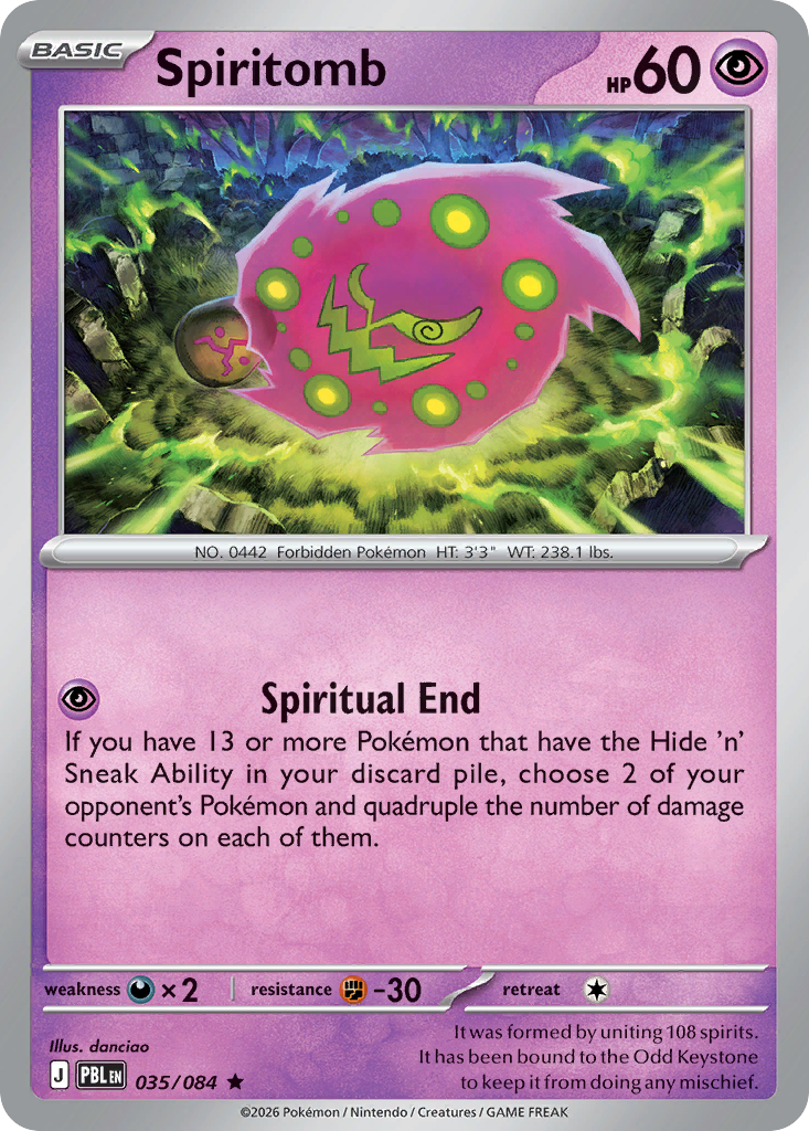 Spiritomb Pitch Black 35/084