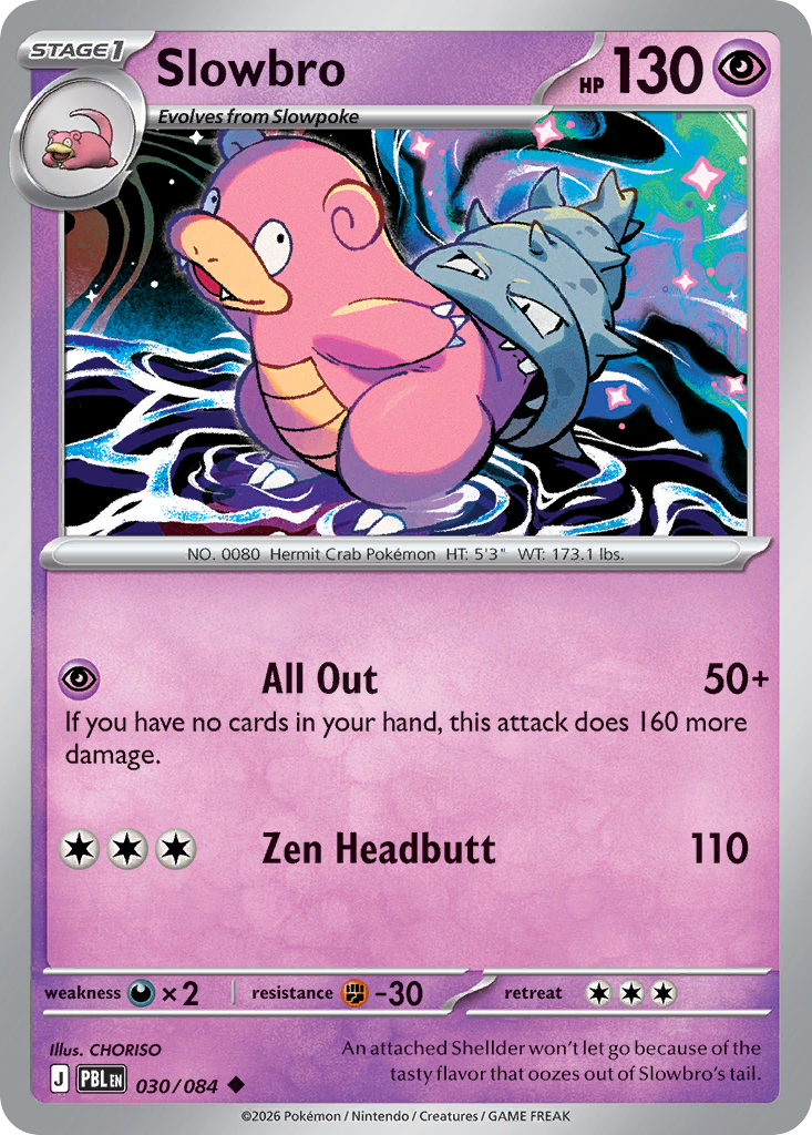 Slowbro Pitch Black 30/084