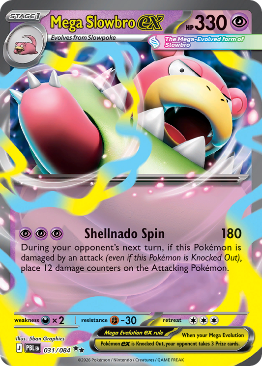 Mega Slowbro ex Pitch Black 31/084