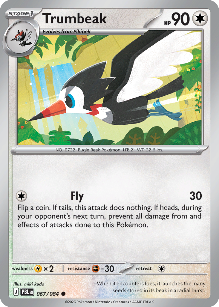 Trumbeak Pitch Black 67/084