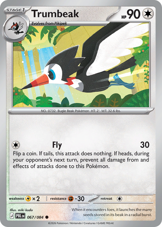Trumbeak Pitch Black 67/084