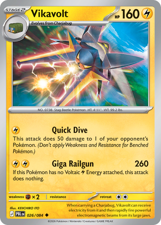 Vikavolt Pitch Black 26/084