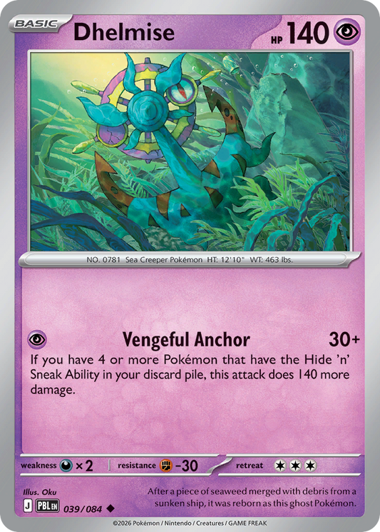 Dhelmise Pitch Black 39/084