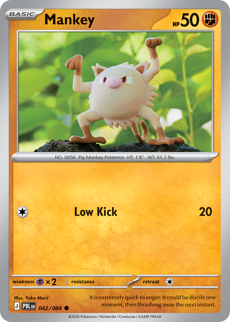 Mankey Pitch Black 42/084