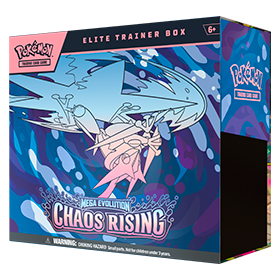 Pokémon TCG Mega Evolution Chaos Rising Elite Trainer Box