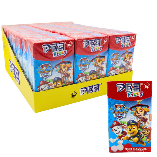 Pez Fizzy Paw Patrol flip top box